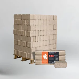 Heizfuxx RUF Original Red – 960 kg Palette in 10-kg-Gebinden