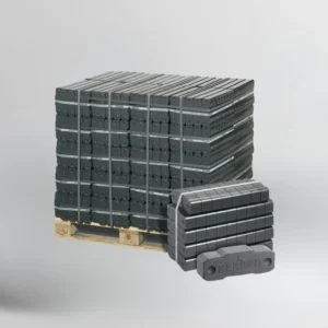 Braunkohlebriketts – Palette mit 1.000 kg, 25-kg-Säcke
